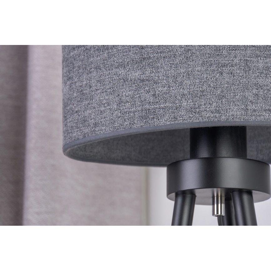Duolla - Stalinis šviestuvas OVAL 1xE27/15W/230V diametras 30 cm pilka