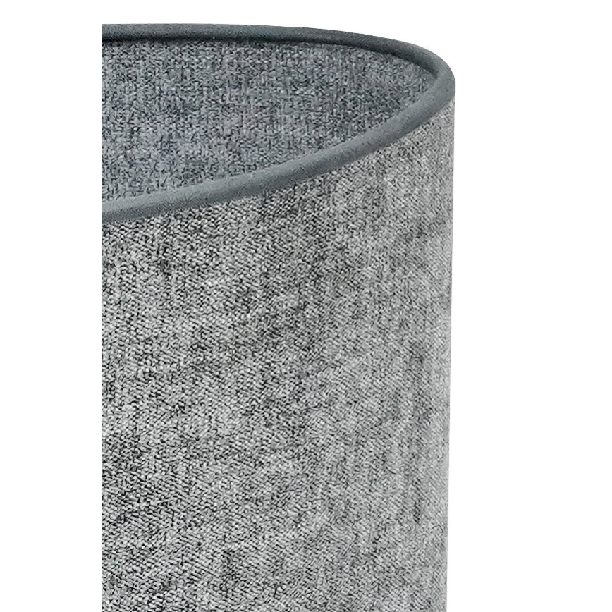Duolla - Stalinis šviestuvas OVAL 1xE27/15W/230V diametras 30 cm pilka