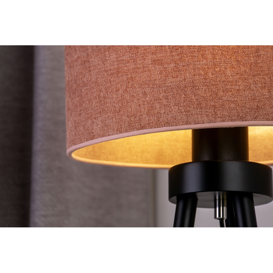 Duolla - Stalinis šviestuvas OVAL 1xE27/15W/230V diametras 30 cm rausva