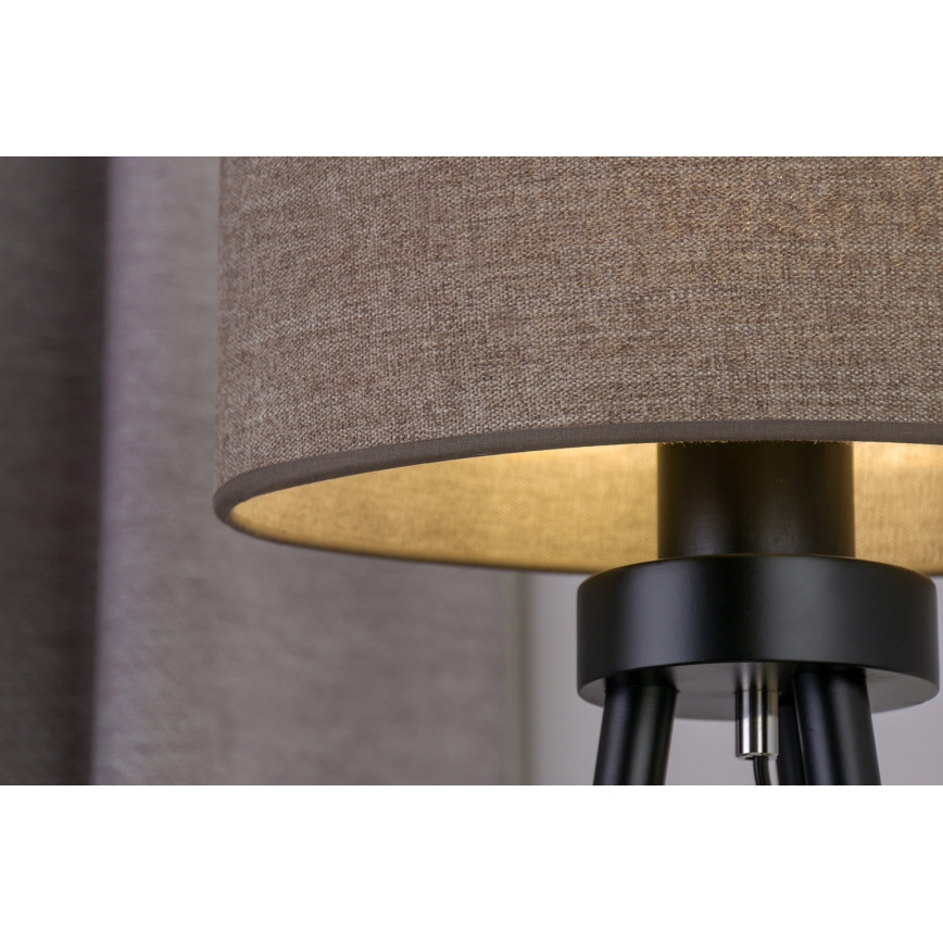 Duolla - Stalinis šviestuvas OVAL 1xE27/15W/230V diametras 30 cm ruda