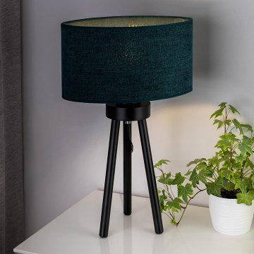 Duolla - Stalinis šviestuvas OVAL 1xE27/15W/230V diametras 30 cm žalia