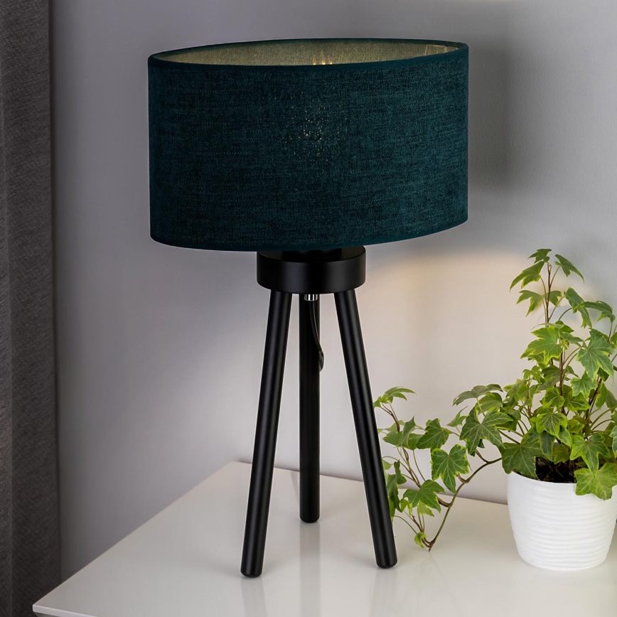 Duolla - Stalinis šviestuvas OVAL 1xE27/15W/230V diametras 30 cm žalia