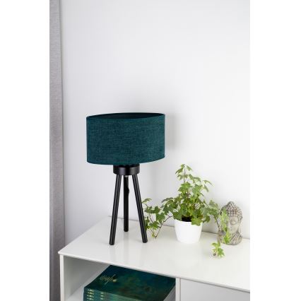 Duolla - Stalinis šviestuvas OVAL 1xE27/15W/230V diametras 30 cm žalia