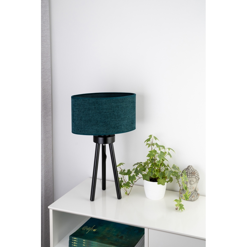 Duolla - Stalinis šviestuvas OVAL 1xE27/15W/230V diametras 30 cm žalia