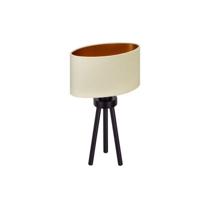 Duolla - Stalinis šviestuvas OVAL VEGAN 1xE27/15W/230V diametras 30 cm kreminė