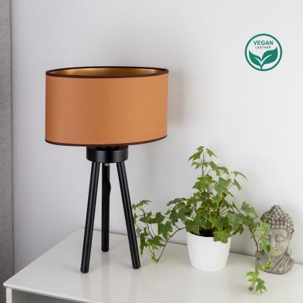 Duolla - Stalinis šviestuvas OVAL VEGAN 1xE27/15W/230V diametras 30 cm ruda