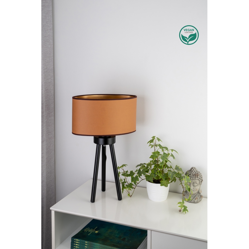 Duolla - Stalinis šviestuvas OVAL VEGAN 1xE27/15W/230V diametras 30 cm ruda