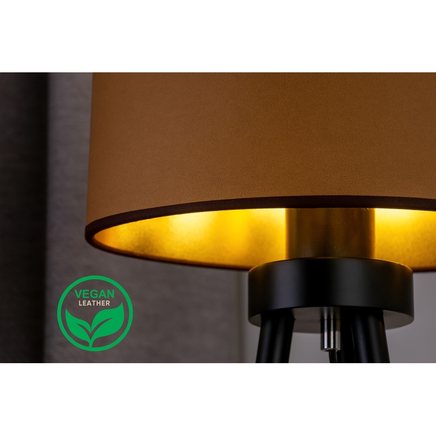Duolla - Stalinis šviestuvas OVAL VEGAN 1xE27/15W/230V diametras 30 cm ruda