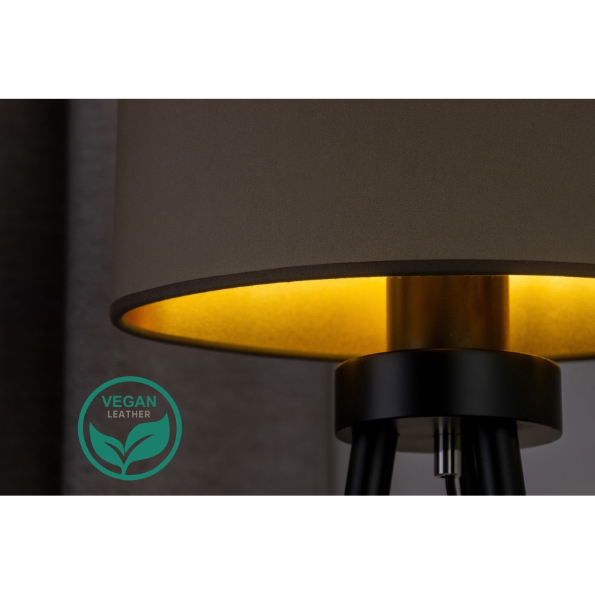 Duolla - Stalinis šviestuvas OVAL VEGAN 1xE27/15W/230V diametras 30 cm smėlio spalva