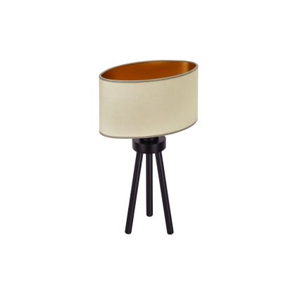 Duolla - Stalinis šviestuvas OVAL VEGAN 1xE27/15W/230V diametras 30 cm smėlio spalva