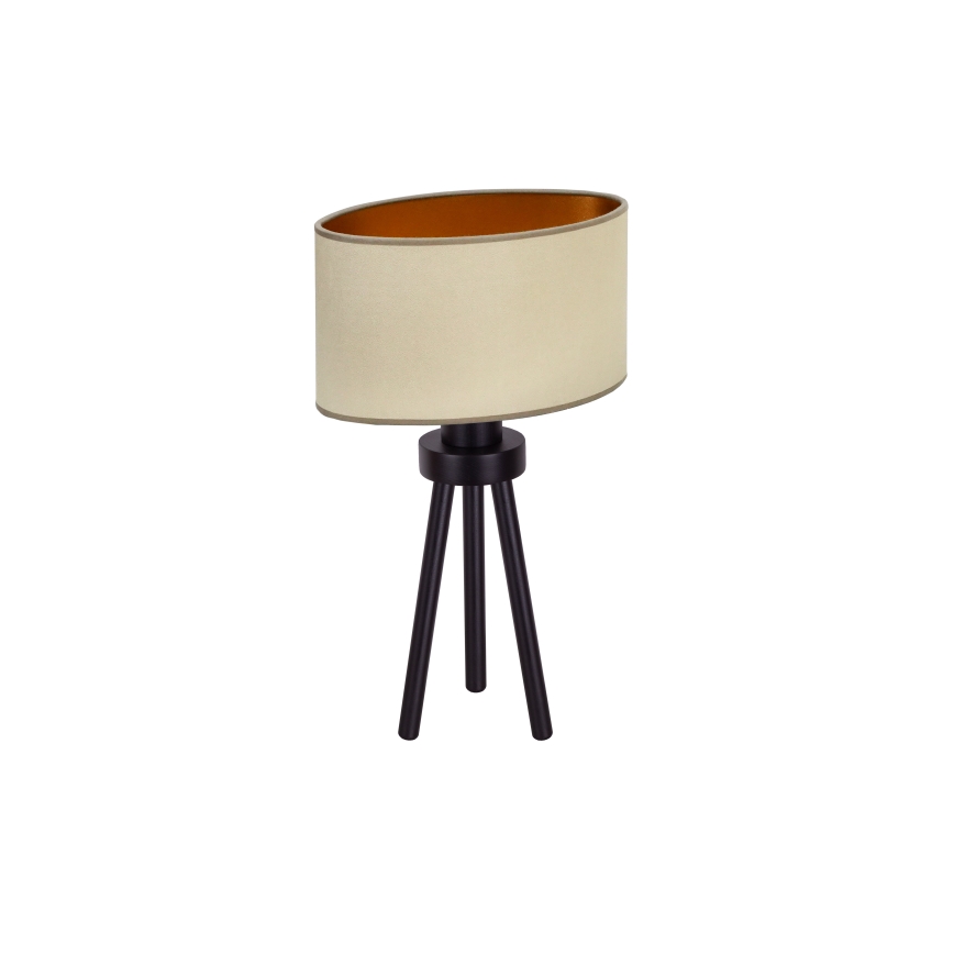 Duolla - Stalinis šviestuvas OVAL VEGAN 1xE27/15W/230V diametras 30 cm smėlio spalva