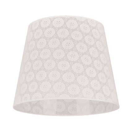 Duolla - Šviestuvo gaubtas sietynui CLASSIC L E27 diametras 38 cm balta