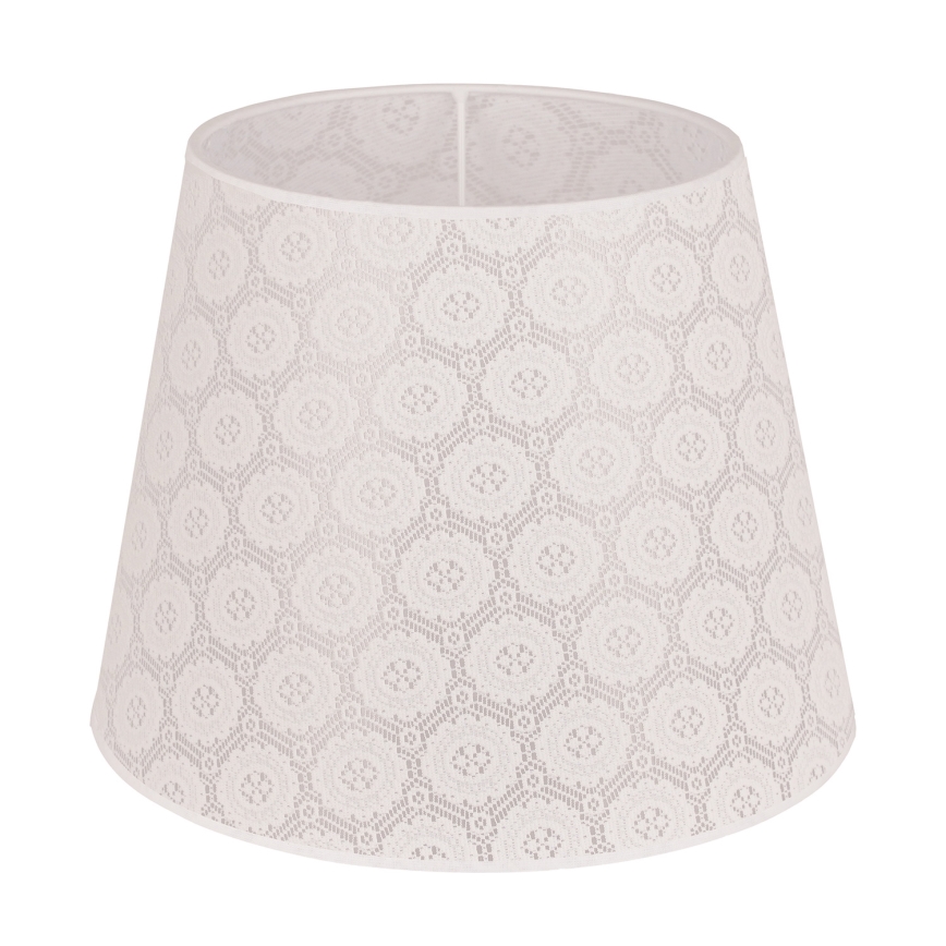 Duolla - Šviestuvo gaubtas sietynui CLASSIC L E27 diametras 38 cm balta