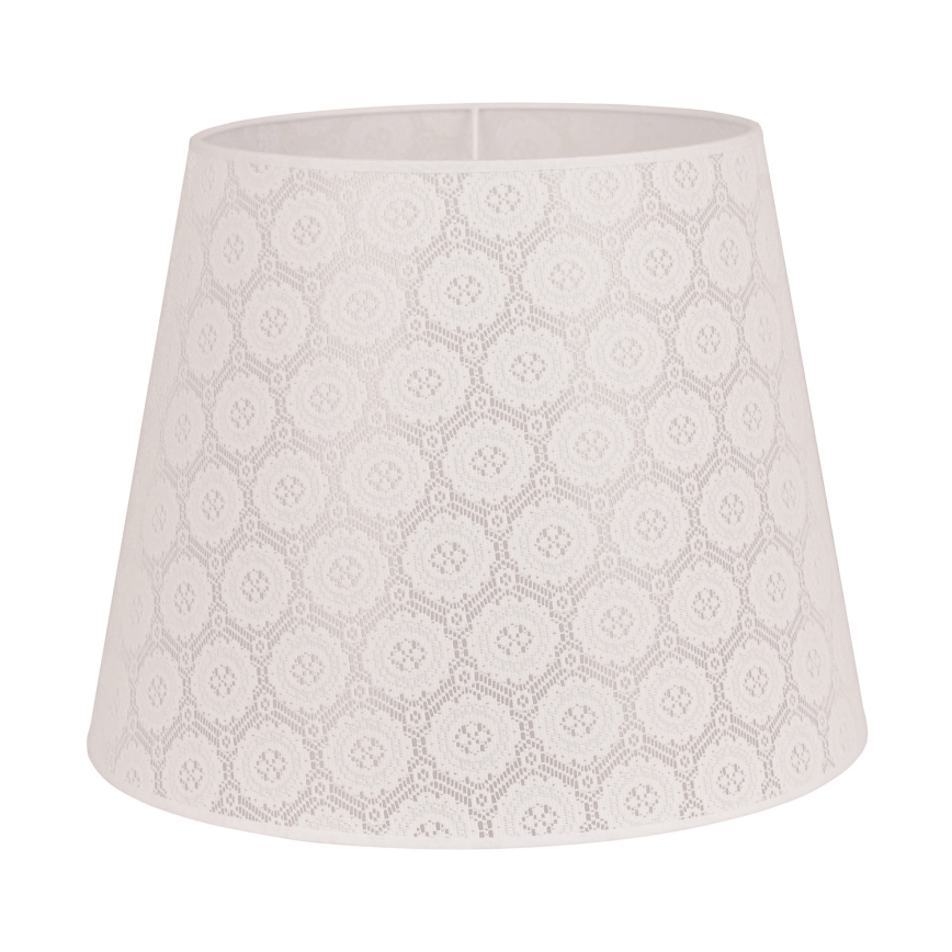 Duolla - Šviestuvo gaubtas sietynui CLASSIC L E27 diametras 38 cm balta