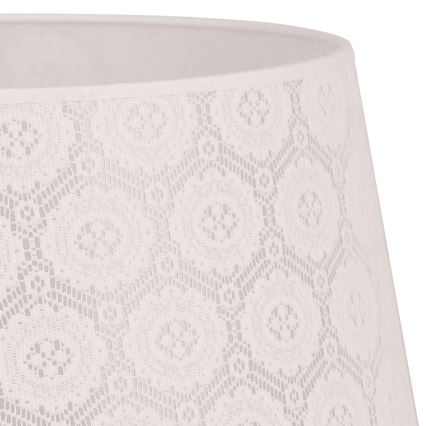 Duolla - Šviestuvo gaubtas sietynui CLASSIC L E27 diametras 38 cm balta