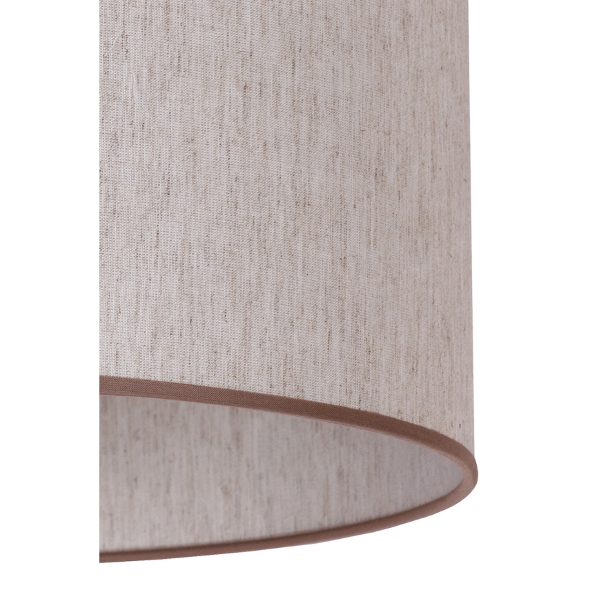 Duolla - Toršeras 1xE27/60W/230V diametras 44 cm smėlio spalva/balta