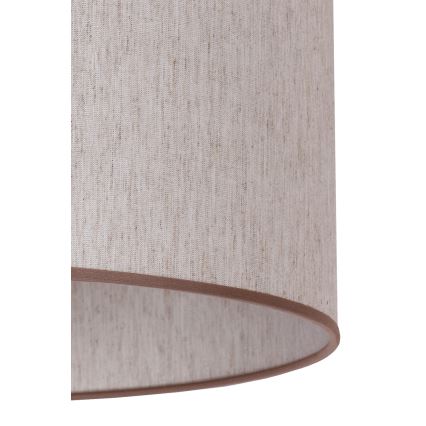 Duolla - Toršeras 1xE27/60W/230V diametras 44 cm smėlio spalva/wenge