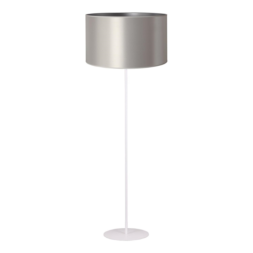 Duolla - Toršeras CANNES 1xE27/15W/230V diametras 45 cm sidabras/balta