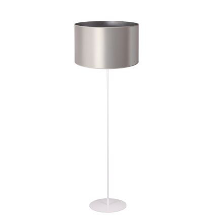 Duolla - Toršeras CANNES 1xE27/15W/230V diametras 45 cm sidabras/balta