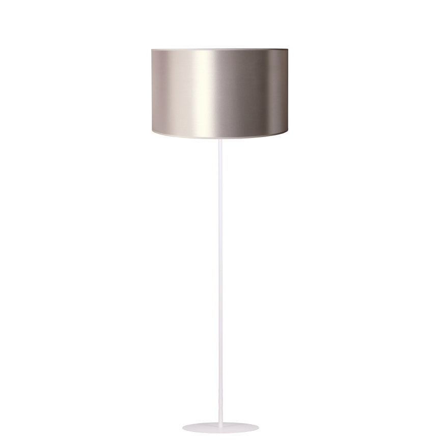 Duolla - Toršeras CANNES 1xE27/15W/230V diametras 45 cm sidabras/balta
