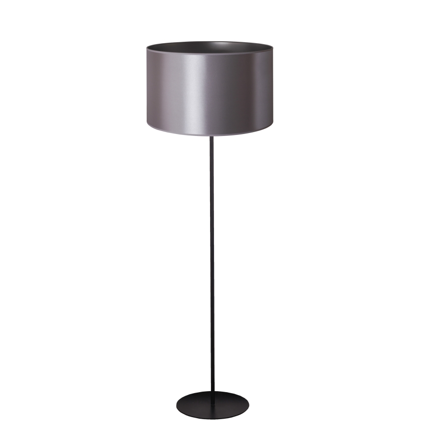 Duolla - Toršeras CANNES 1xE27/15W/230V diametras 45 cm sidabras/juoda