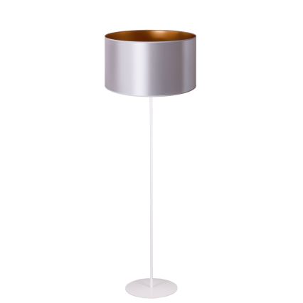Duolla - Toršeras CANNES 1xE27/15W/230V diametras 45 cm sidabras/varis/balta