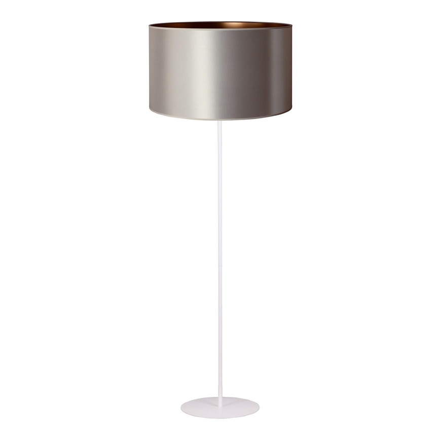 Duolla - Toršeras CANNES 1xE27/15W/230V diametras 45 cm sidabras/varis/balta