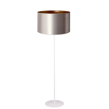 Duolla - Toršeras CANNES 1xE27/15W/230V diametras 45 cm sidabras/varis/balta