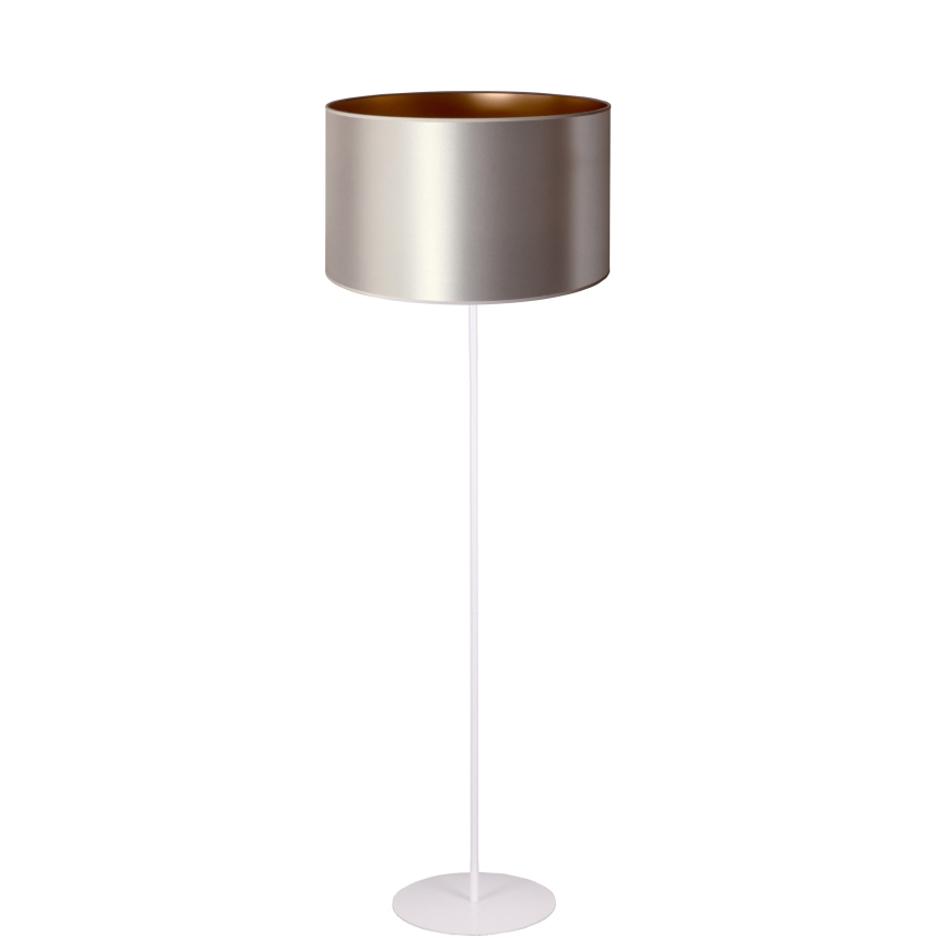 Duolla - Toršeras CANNES 1xE27/15W/230V diametras 45 cm sidabras/varis/balta