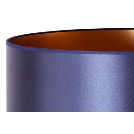 Duolla - Toršeras CANNES 1xE27/15W/230V diametras 45 cm violetinė/varis/juoda