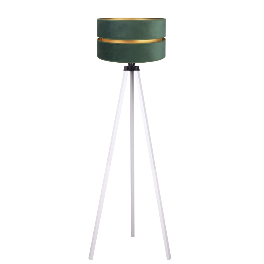 Duolla - Toršeras DUO 1xE27/60W/230V diametras 44 cm žalia/balta