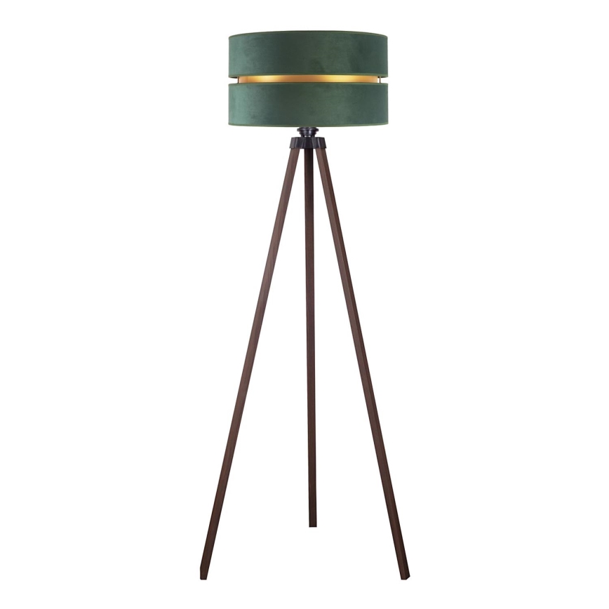 Duolla - Toršeras DUO 1xE27/60W/230V diametras 44 cm žalia/ruda