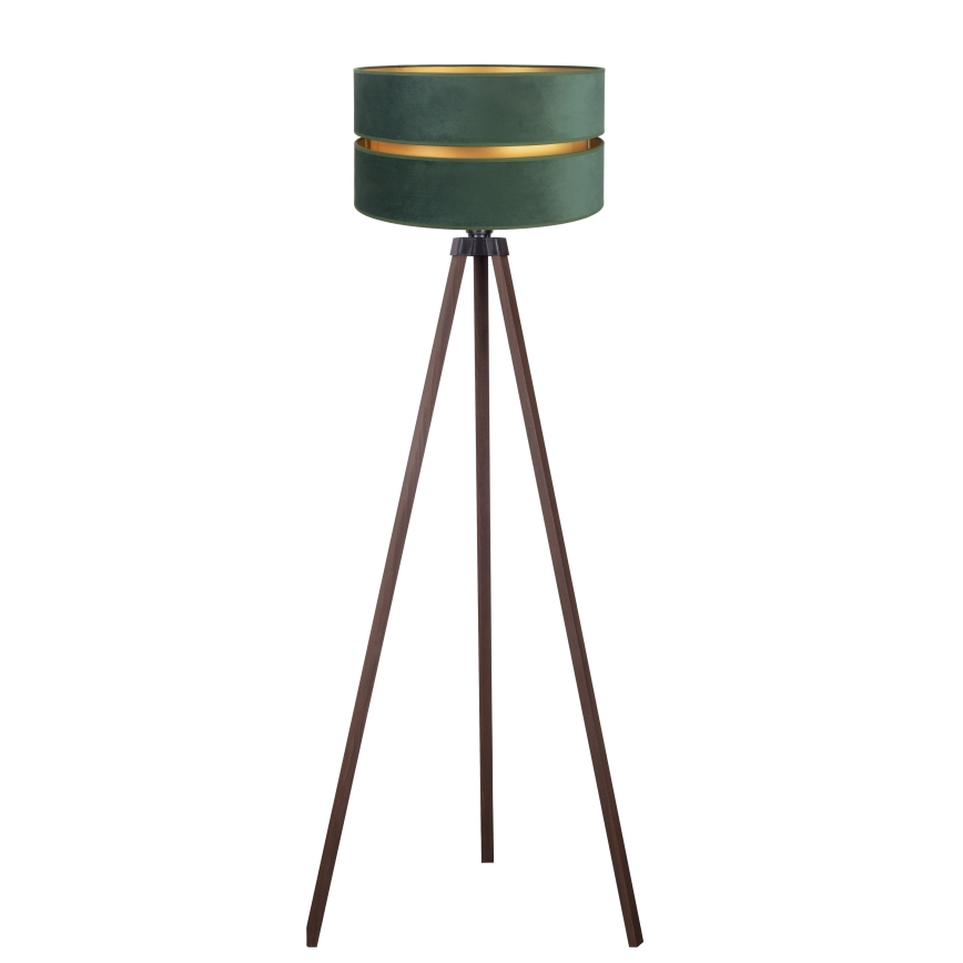 Duolla - Toršeras DUO 1xE27/60W/230V diametras 44 cm žalia/ruda