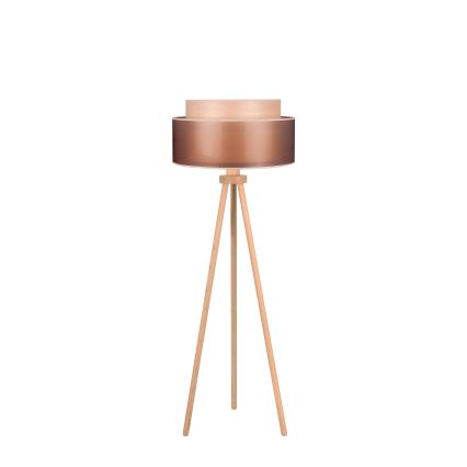 Duolla - Toršeras WOOD BOHO 1xE27/15W/230V diametras 45 cm varis/ruda/smėlio spalva