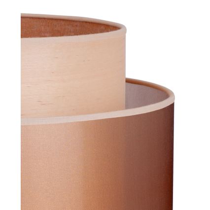 Duolla - Toršeras WOOD BOHO 1xE27/15W/230V diametras 45 cm varis/ruda/smėlio spalva