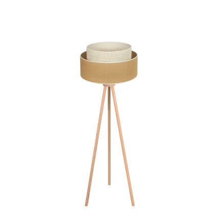 Duolla - Toršeras YUTE BOHO 1xE27/15W/230V diametras 45 cm ruda/kreminė