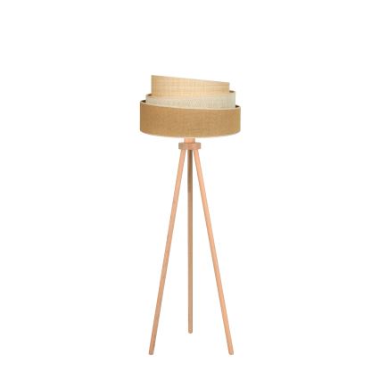 Duolla - Toršeras YUTE TRIO 1xE27/15W/230V diametras 45 cm ruda/pilka/smėlio spalva