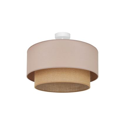 Duolla - Tvirtinamas sietynas  BOHO 1xE27/15W/230V diametras 45 cm smėlio spalva/ruda