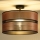 Duolla - Tvirtinamas sietynas COPPER SHINY 1xE27/15W/230V diametras 40 cm varis/juoda