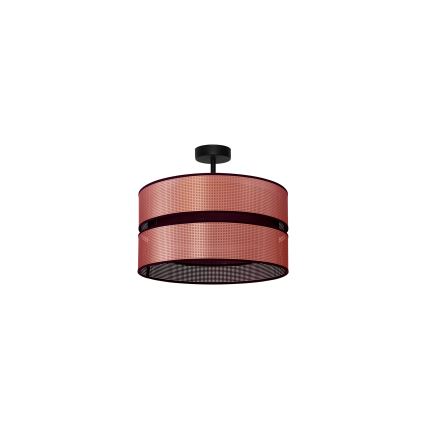 Duolla - Tvirtinamas sietynas COPPER SHINY 1xE27/15W/230V diametras 40 cm varis/juoda