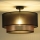 Duolla - Tvirtinamas sietynas COPPER SHINY 1xE27/15W/230V diametras 45 cm ruda/varis