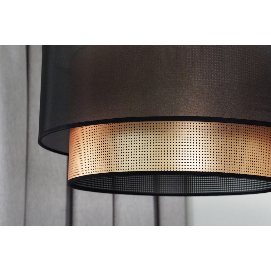 Duolla - Tvirtinamas sietynas COPPER SHINY 1xE27/15W/230V diametras 45 cm ruda/varis