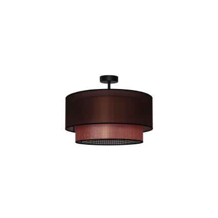 Duolla - Tvirtinamas sietynas COPPER SHINY 1xE27/15W/230V diametras 45 cm ruda/varis