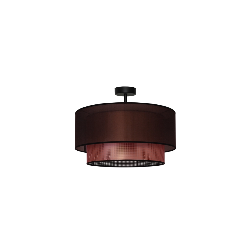 Duolla - Tvirtinamas sietynas COPPER SHINY 1xE27/15W/230V diametras 45 cm ruda/varis