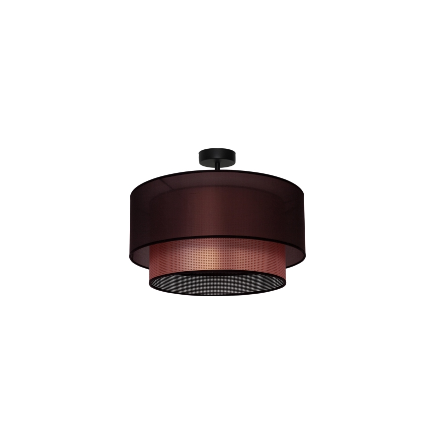 Duolla - Tvirtinamas sietynas COPPER SHINY 1xE27/15W/230V diametras 45 cm ruda/varis