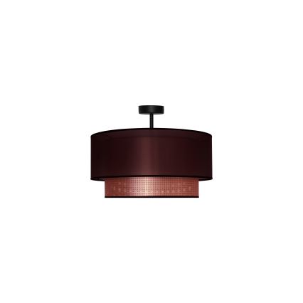 Duolla - Tvirtinamas sietynas COPPER SHINY 1xE27/15W/230V diametras 45 cm ruda/varis