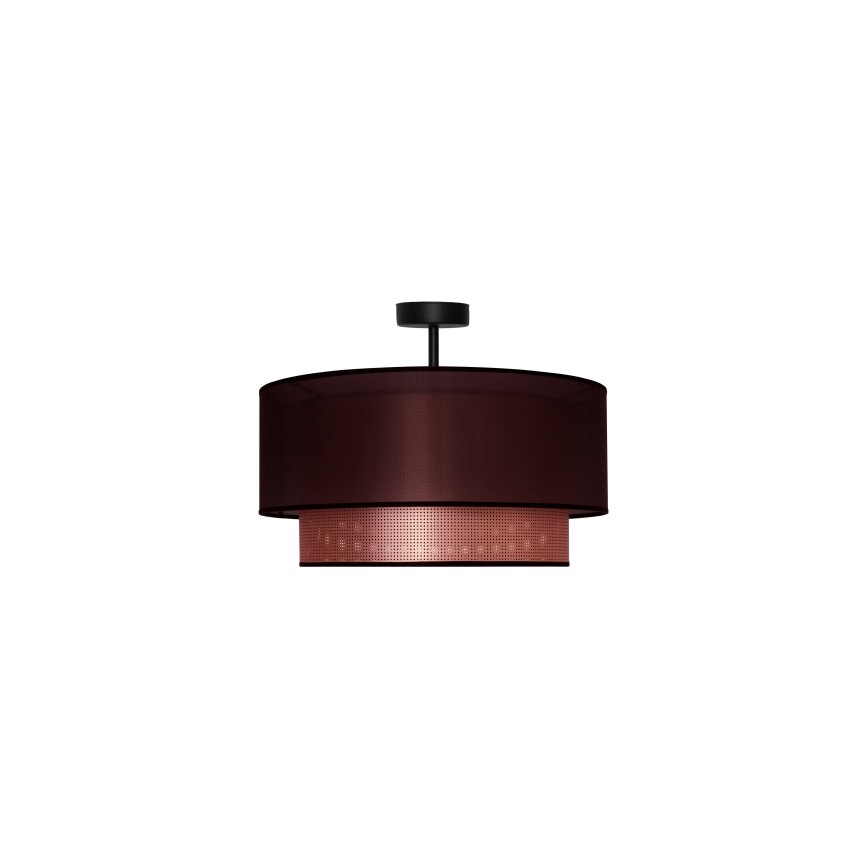 Duolla - Tvirtinamas sietynas COPPER SHINY 1xE27/15W/230V diametras 45 cm ruda/varis
