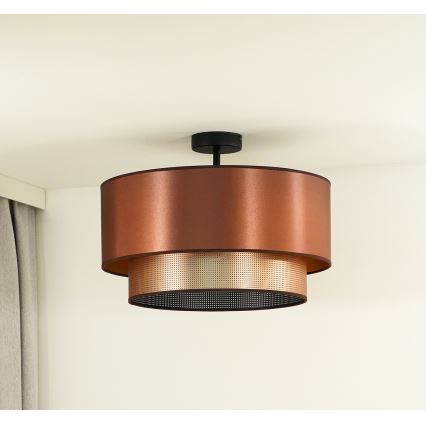 Duolla - Tvirtinamas sietynas COPPER SHINY 1xE27/15W/230V diametras 45 cm varis