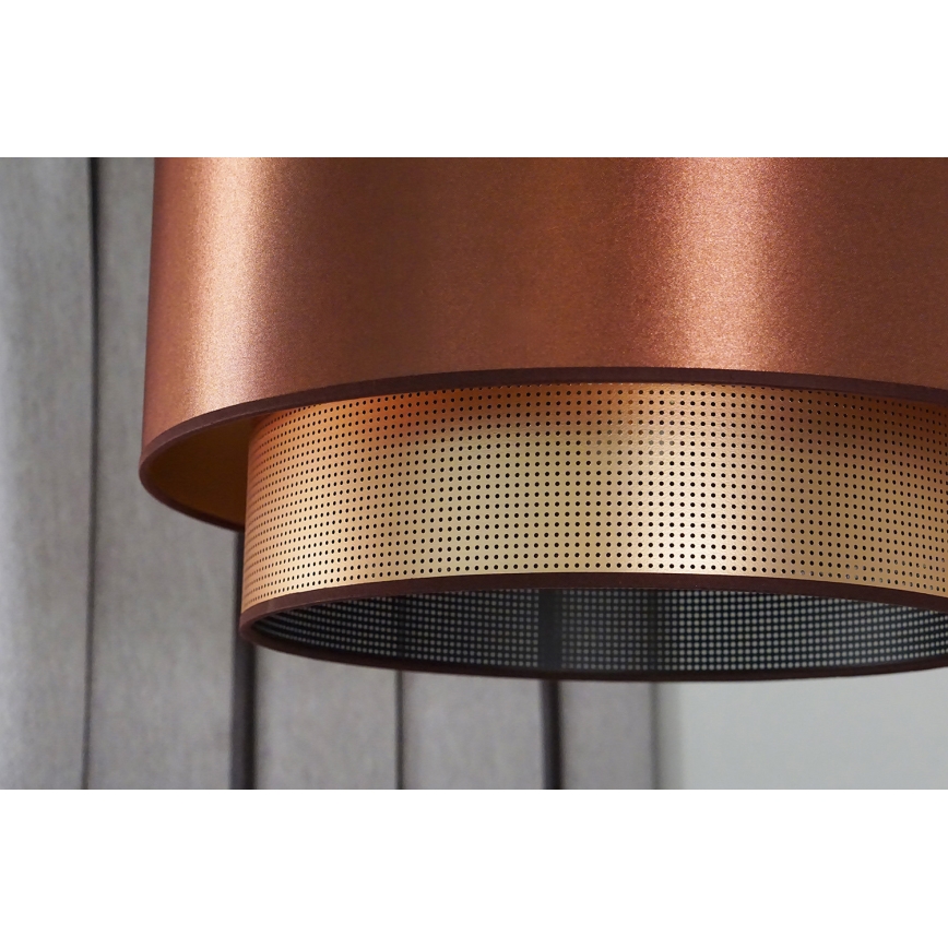 Duolla - Tvirtinamas sietynas COPPER SHINY 1xE27/15W/230V diametras 45 cm varis