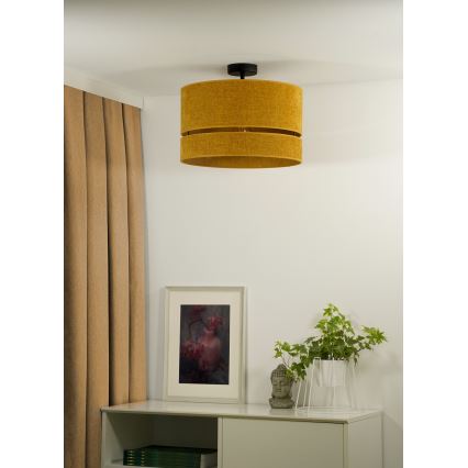 Duolla - Tvirtinamas sietynas DOUBLE 1xE27/15W/230V diametras 40 cm oranžinė
